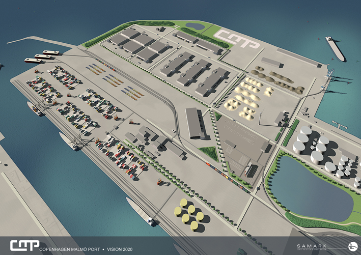 The City of Malmö has signed an agreement with Skanska Sweden to build a major new port facility for Copenhagen Malmö Port (CMP) in Norra Hamnen. The SEK 845 million contract includes three new terminals and will completely transform the port as we know it today.