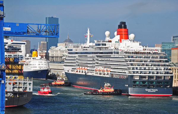 The Queen Victoria in Boston.