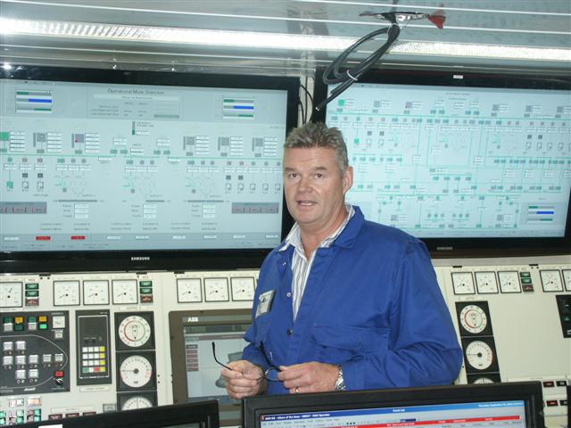 Staale Ludviksen, chief engineer 