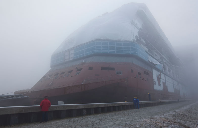 Celebrity Silhouette at Meyer Werft.