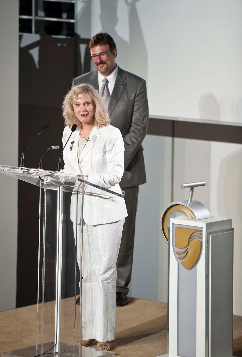Award-winning Actress Blythe Danner Names the Newest Luxury Ship in Barcelona