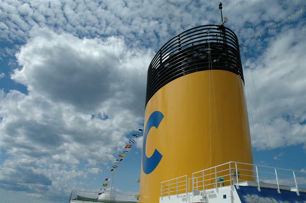 The Costa funnel is now on 15 ships.