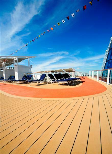 Bolidt deck on Celebrity Solstice Class