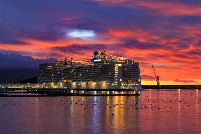 Most cruise lines already meet or exceed the standards set by the MLC, although the social security aspect is still a gray area. (photo: Norwegian Epic in the Azores, by Andre Moura)