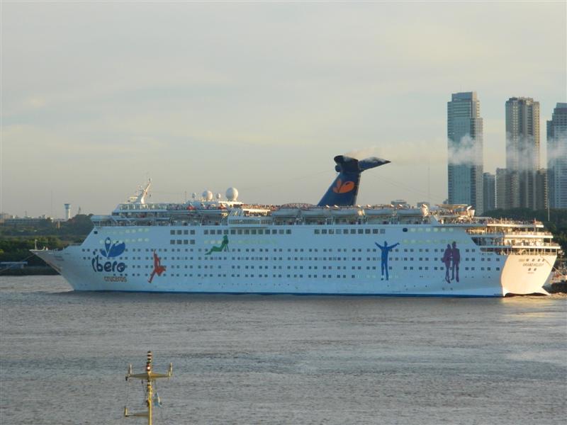 Spanish cruise line Iberocruceros will only send two ships to South America this coming season, according to information from the cruise line. (photo: Daniel Capella)