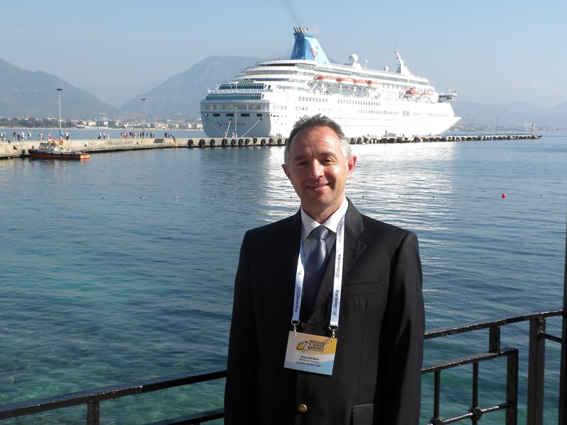 Marketing Director of Alanya Cruise Port, Captain Haluk Sayman.