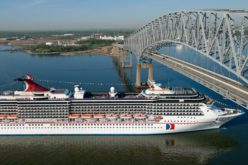 Carnival Pride sails from Baltimore