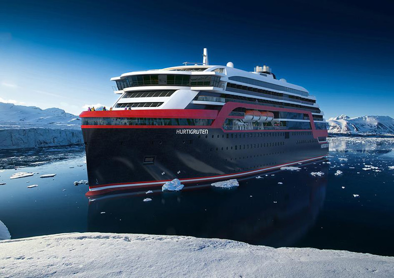 New Hurtigruten Ship Rendering