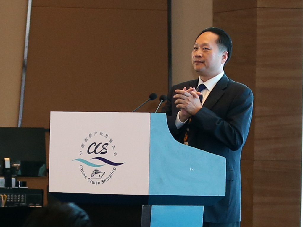 Weihang Zheng, executive vice chairman and secretary general, China Cruise and Yacht Industry Association