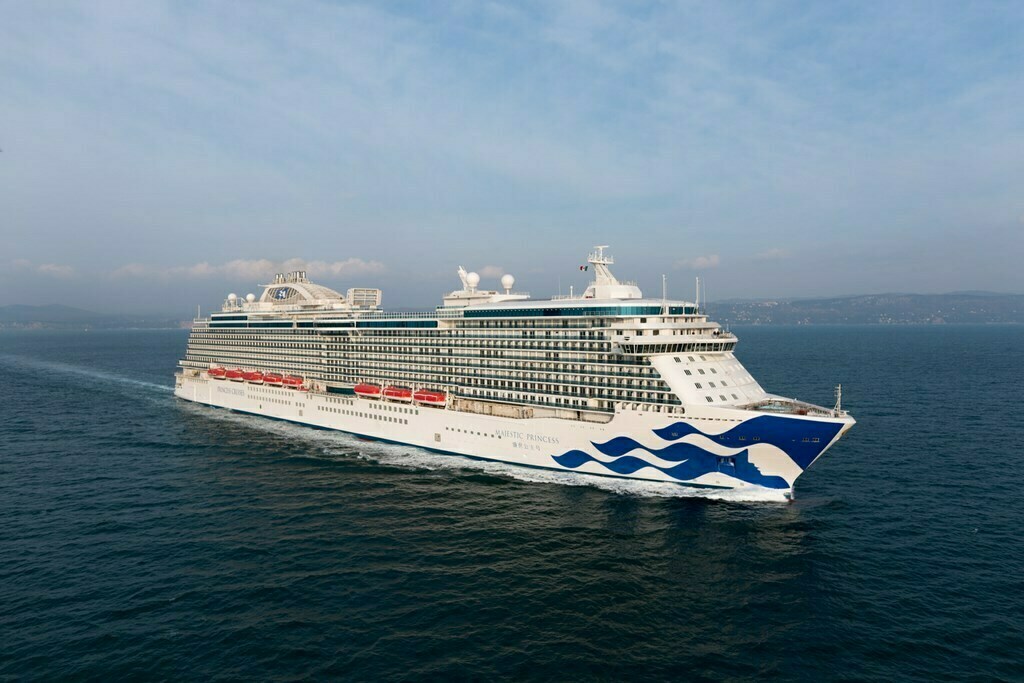 Majestic Princess at sea