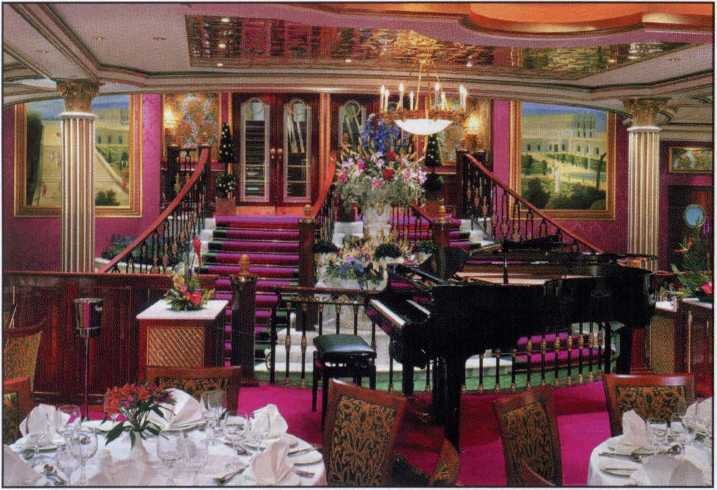 The Versailles Restaurant aboard the Norwegian Star