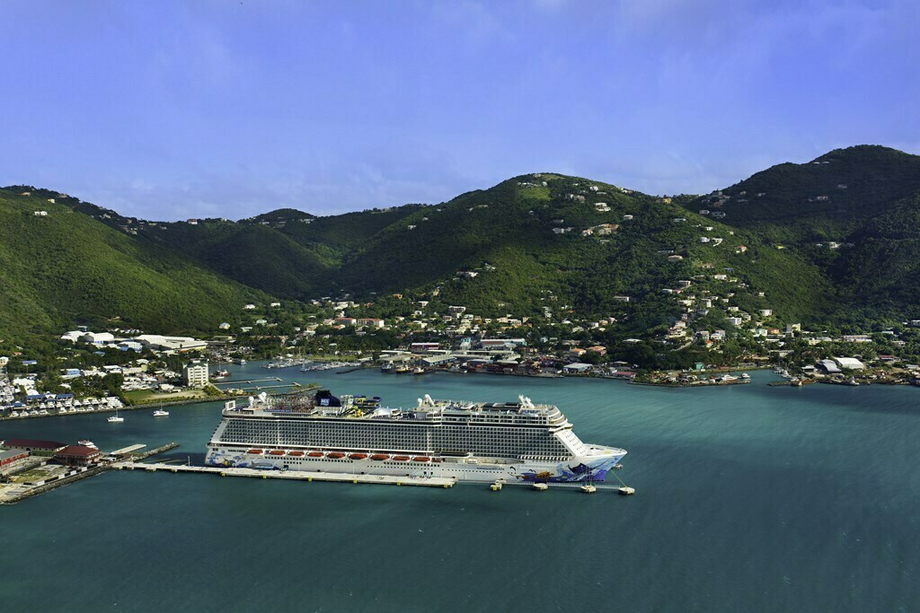 Norwegian Escape in Tortola