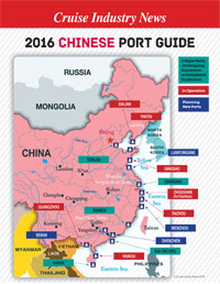 2016 Chinese Port Map
