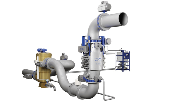 Ballast Water Treatment System Diagram