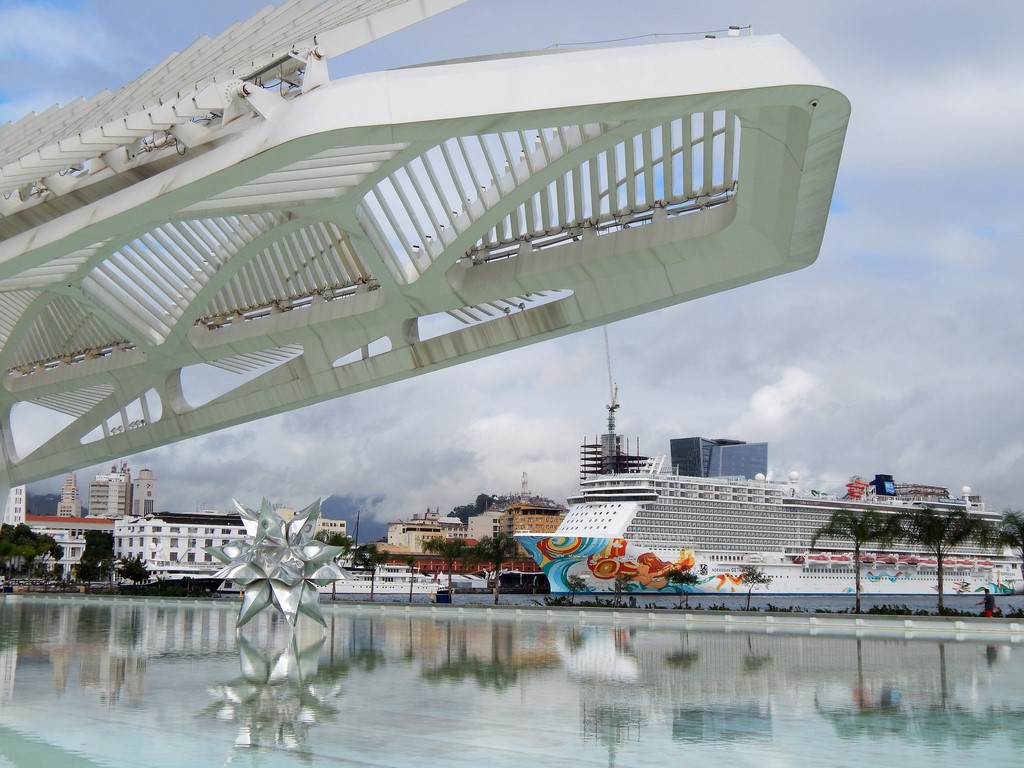 The Norwegian Getaway in Rio during her Olympic charter