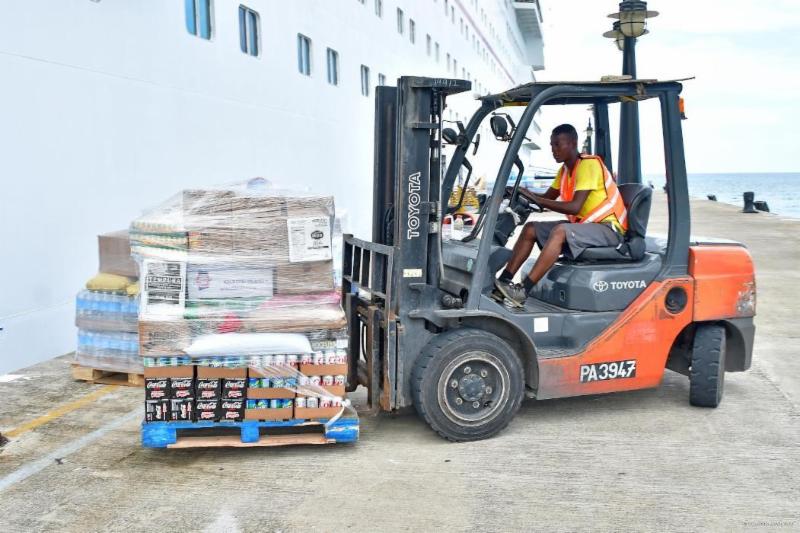 St. Kitts Supply Loading