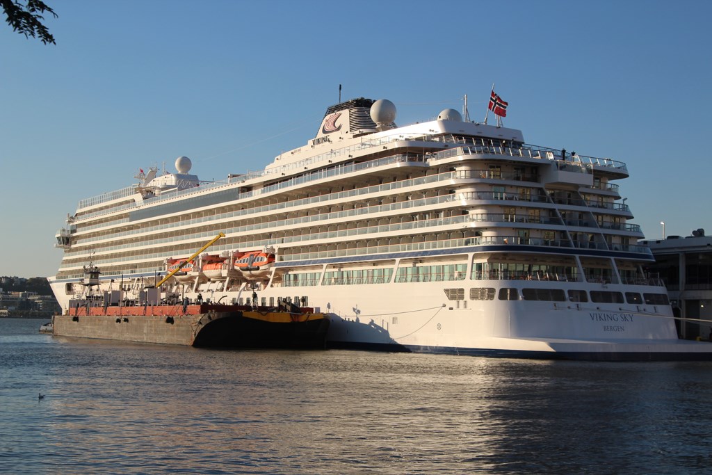 Viking Sky in Manhattan