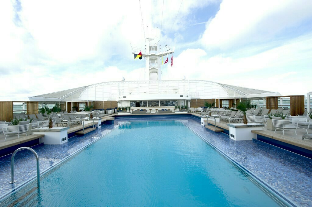 Serenity Pool Area on Britannia