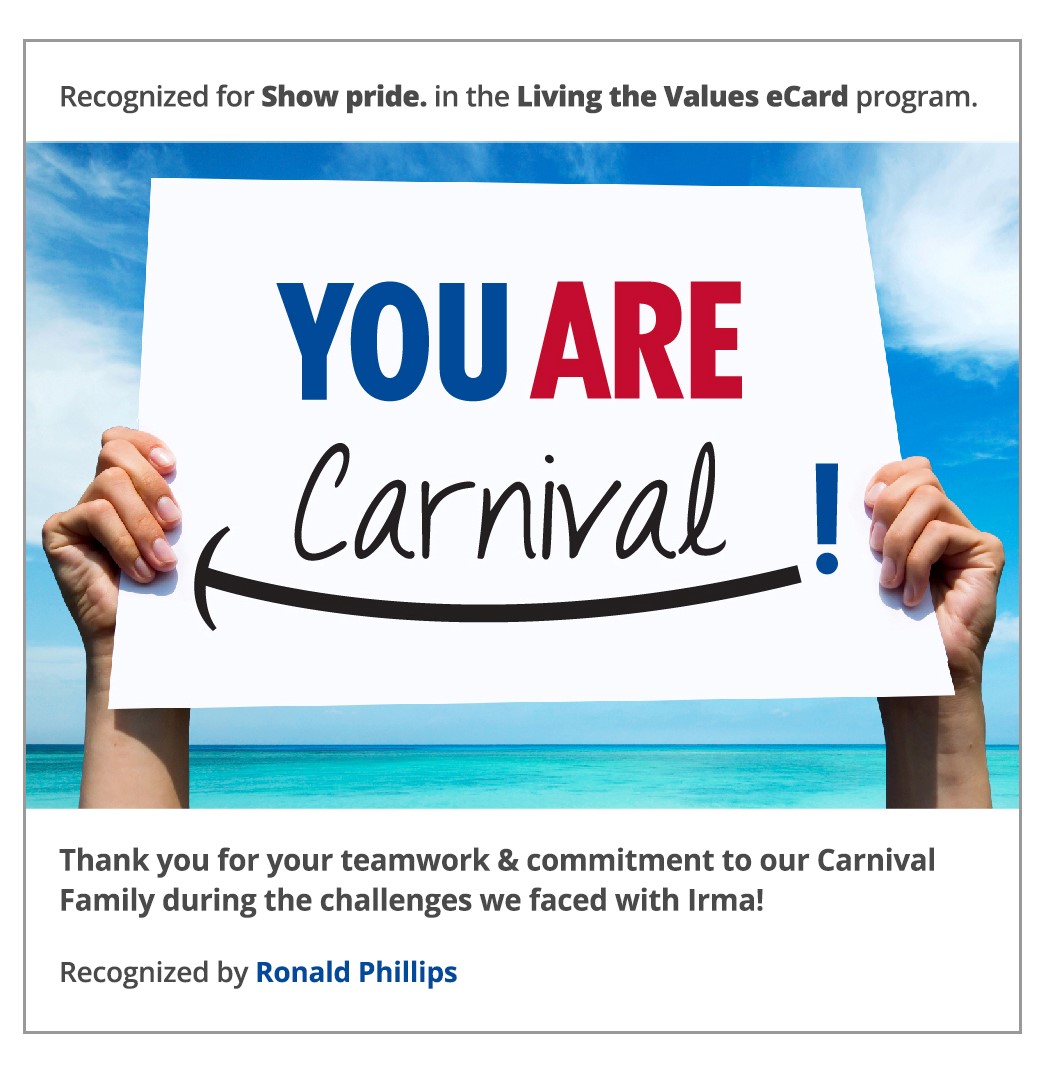carnival cruise employee perks