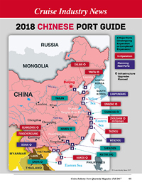 2018 Map Guide to Chinese Cruise Ports