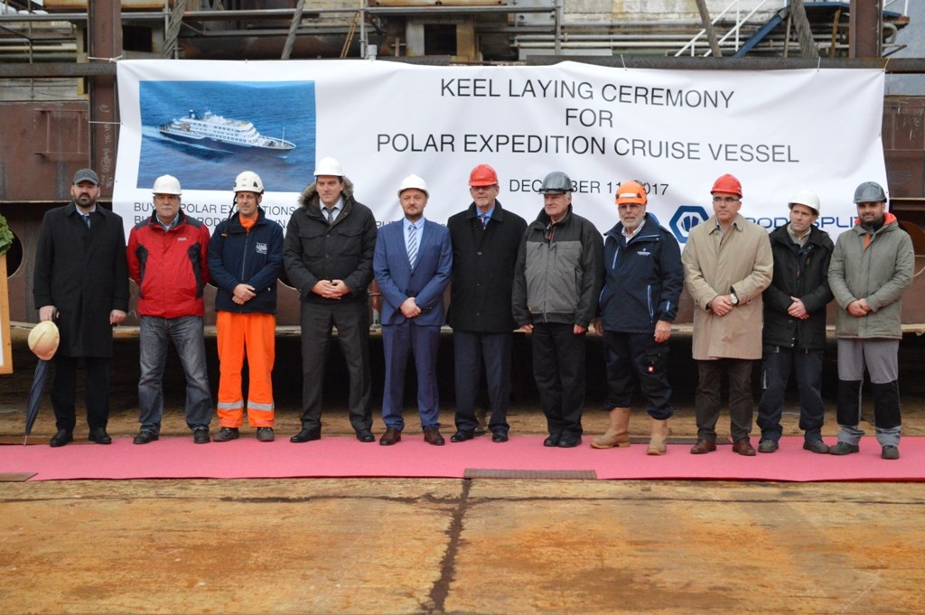 Brodosplit Keel Laying