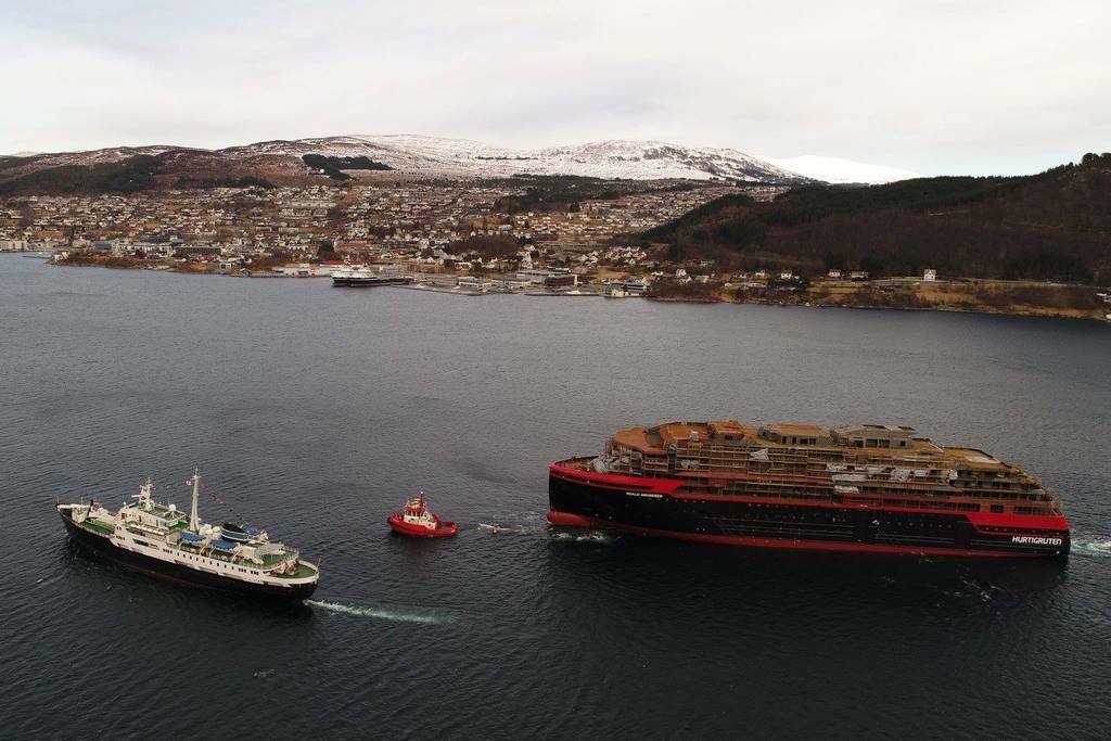 Lofoten Attends Roald Amundsen Launch