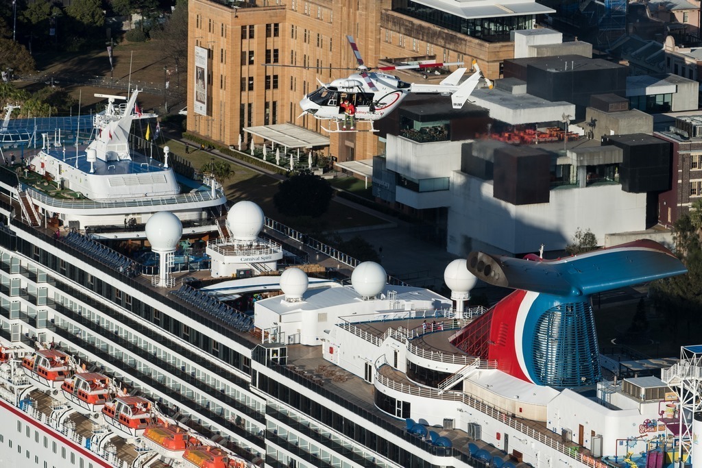 Grinch Visits the Carnival Spirit