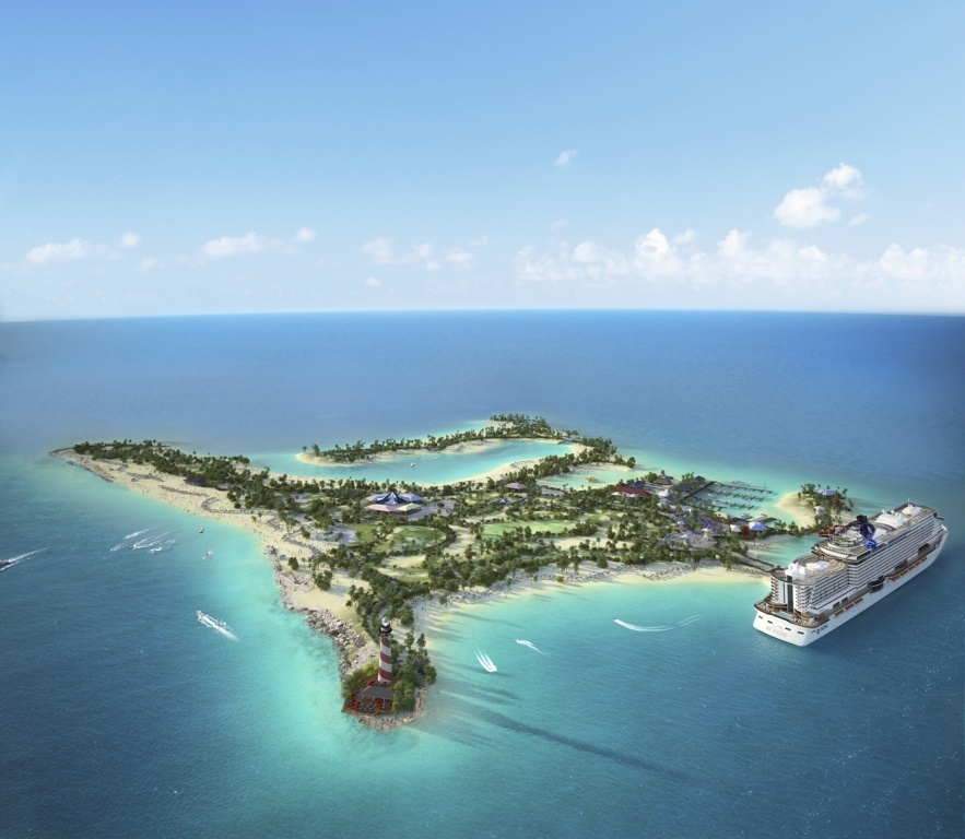 Ocean Cay MSC Marine Reserve where the ship docks at a special pier and is an extension of the island experience