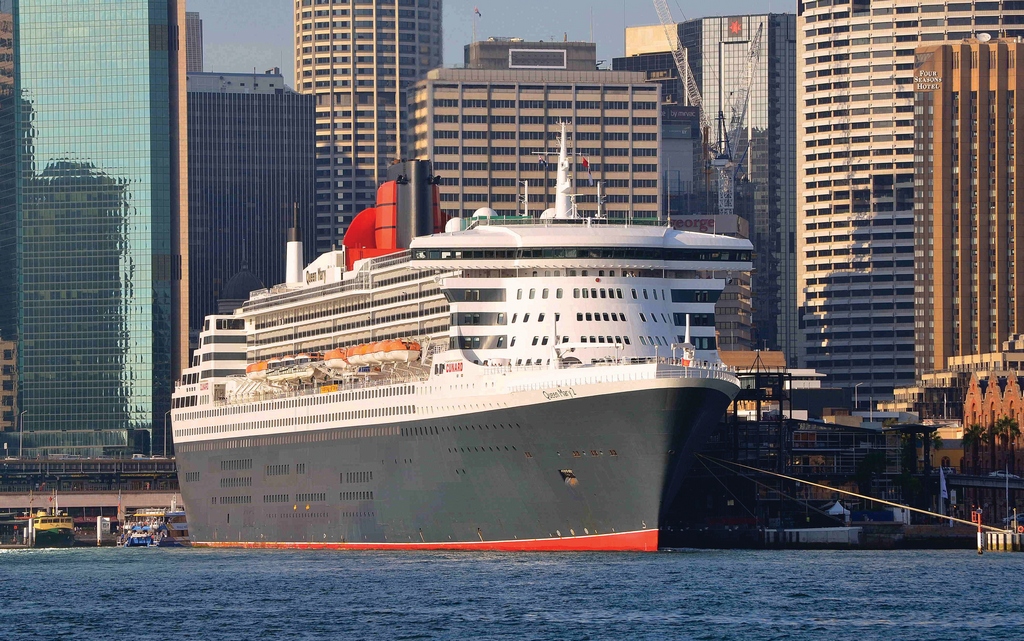 The Queen Mary in Sydney, Australia (photo: Clyde Dickens)