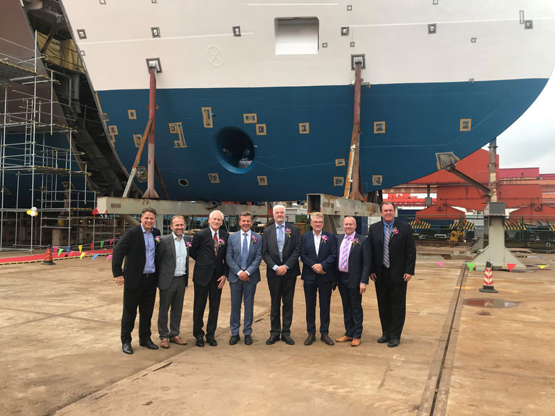 Keel Laying Ocean Victory