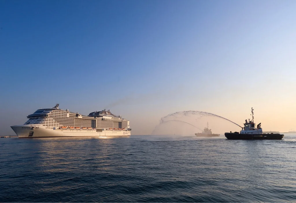 Inauguração do MSC Bellissima