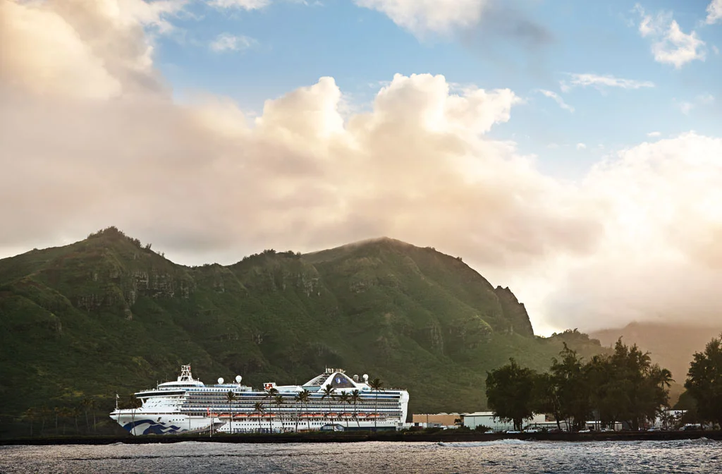 Nave principessa alle Hawaii