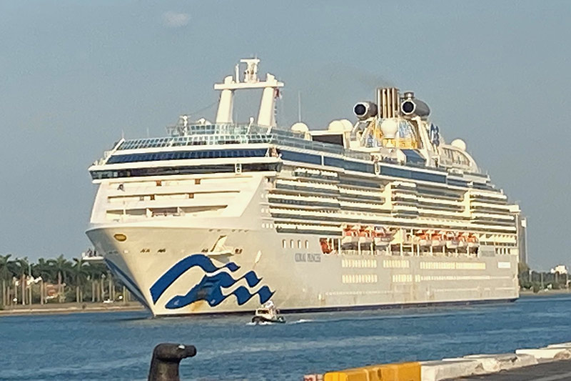 Coral Princess Departs PortMiami