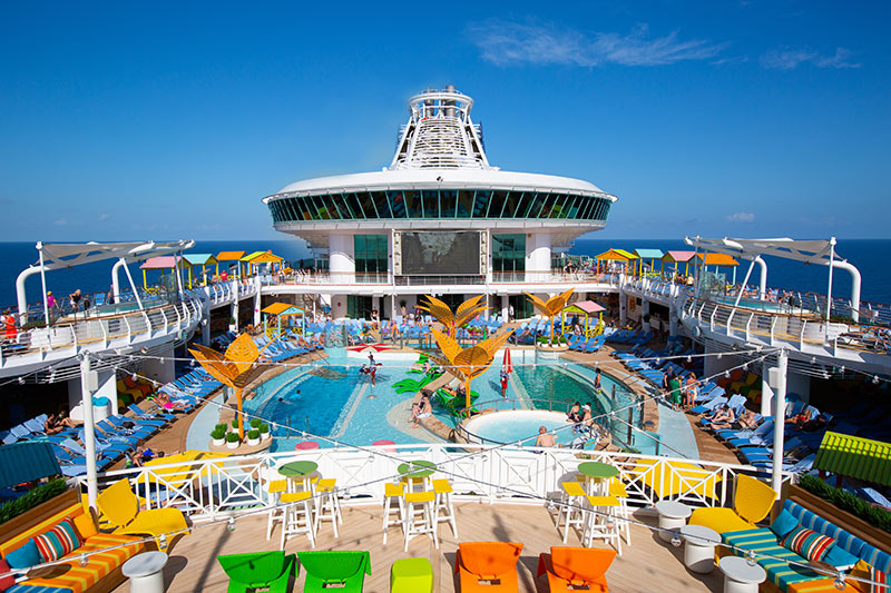 Navigator of the Seas Pool Deck