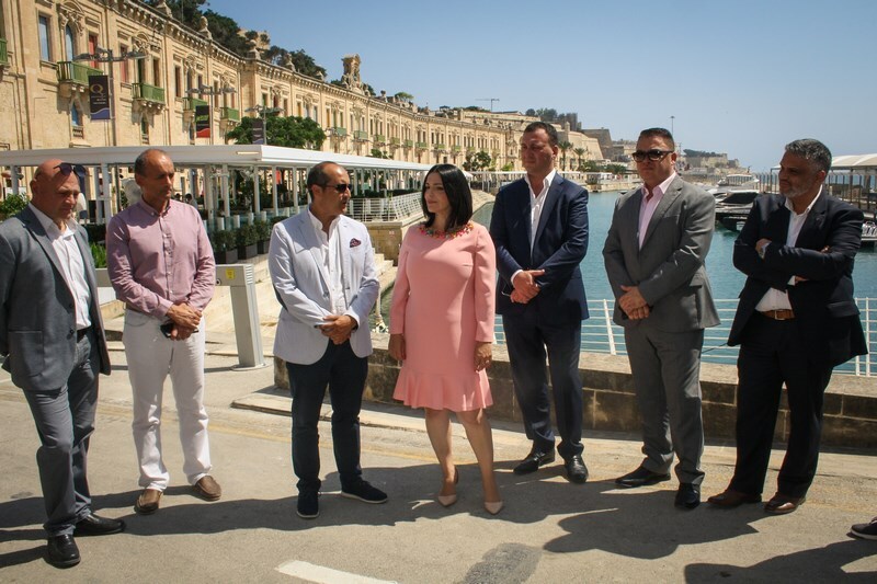 Bespoke canopies complementing Grand Harbour's historic environment inaugurated 