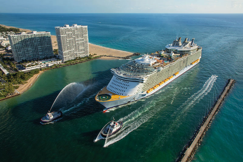 Oasis of the Seas in Miami (Photo: Royal Caribbean)