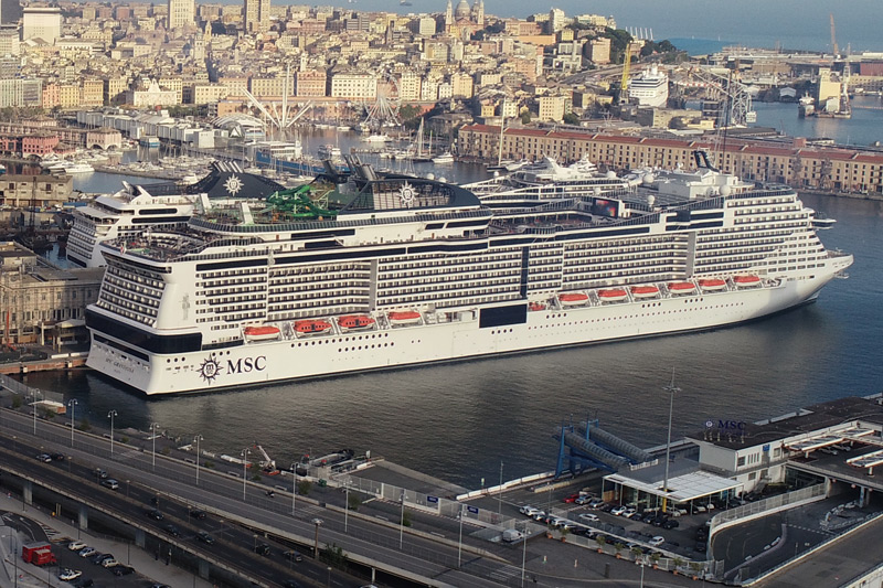 MSC Grandiosa Departs Genoa For First Cruise With New Protocols - Cruise Industry News | Cruise News