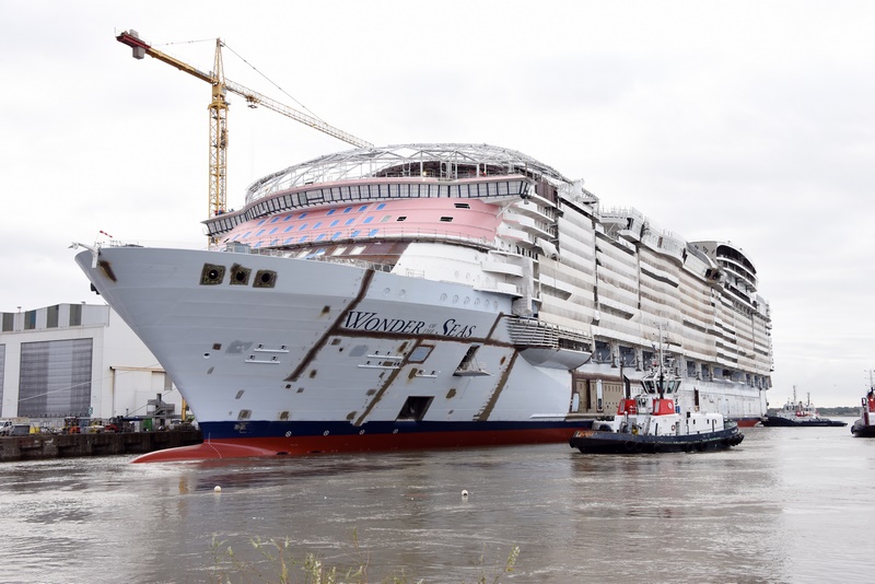 Wonder of the Seas (Photo: Bernard Biger – Chantiers de l’Atlantique)