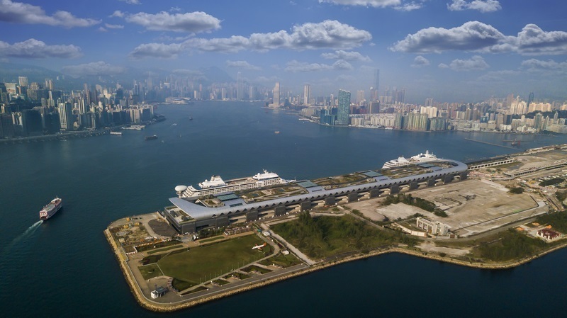 A double luxury call at Kai Tak with Silversea and Regent ships visiting Hong Kong.