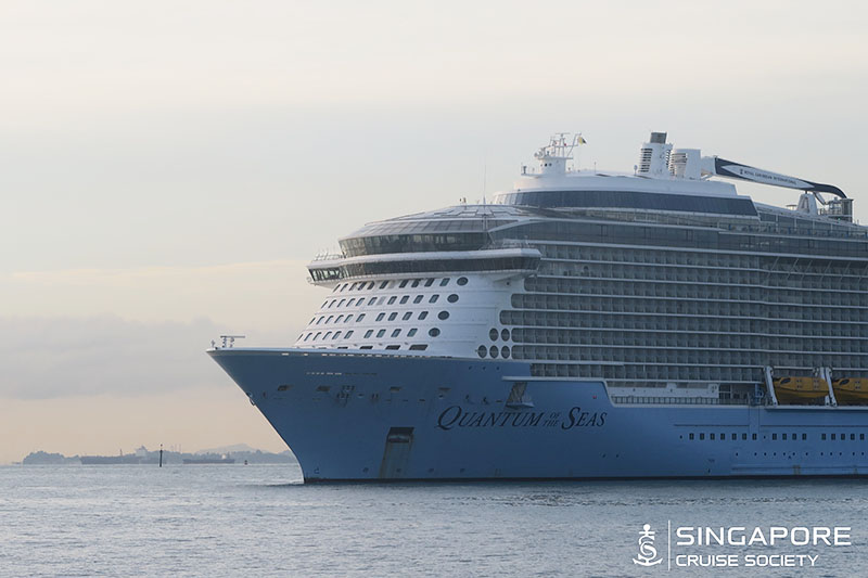 Quantum of the Seas Back in Singapore