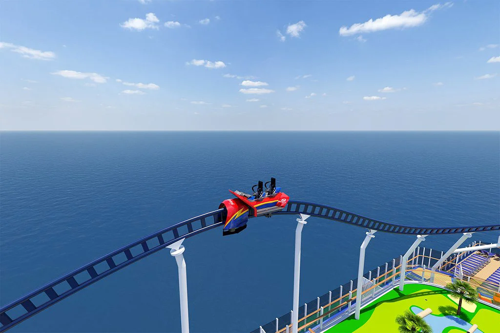 cruise with amusement park