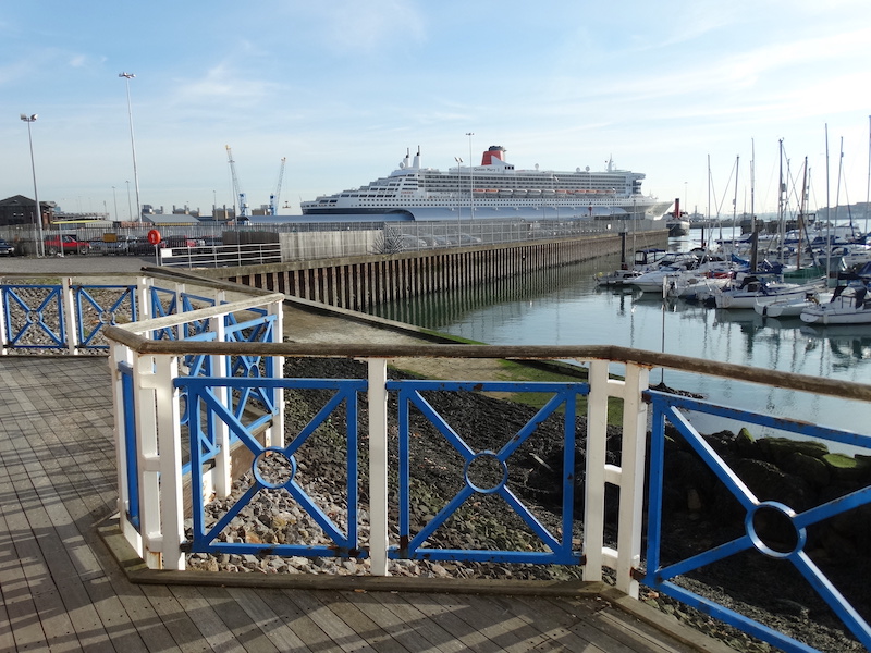 Cunard's Queen Mary 2 in Southampton