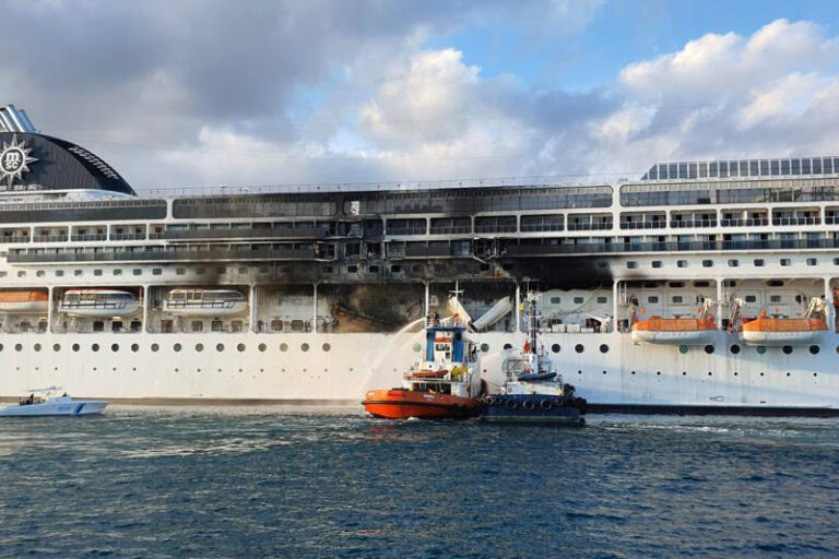 MSC Lirica Fire Put Out, Minimal Damage - Cruise Industry News | Cruise ...