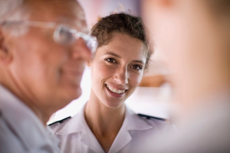 Crew of a ship talking (Photo: Cultura Motion/shutterstock)