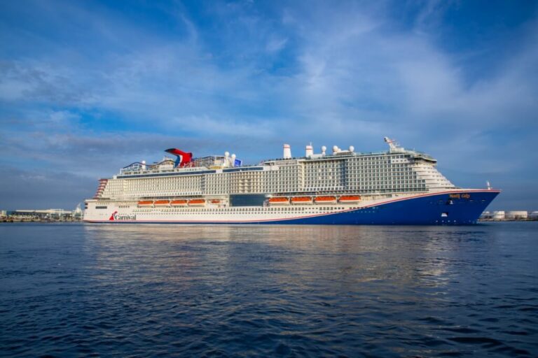 First Photos As New Carnival Mardi Gras Arrives At Port Canaveral 