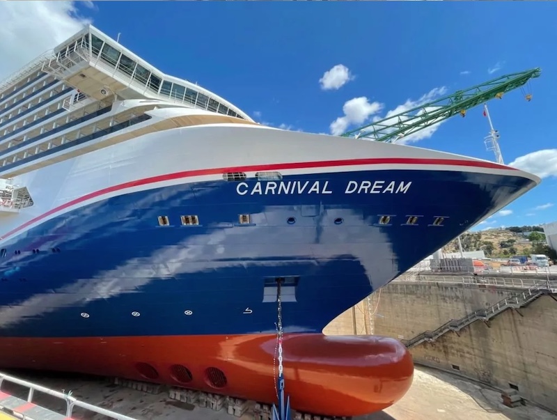 Carnival Dream Gets New Hull Design Cruise Industry News Cruise News