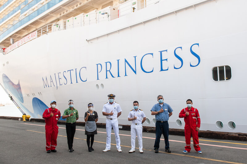princess cruises crew uniform