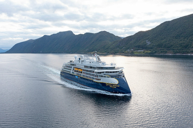 National Geographic Resolution on sea trial in the fjords of Norway CR Ulstein Group uavpic com 11e494beb33ad7f52cf049c6cc84e638