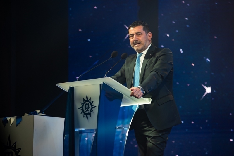 MSC Cruises CEO Gianni Onorato