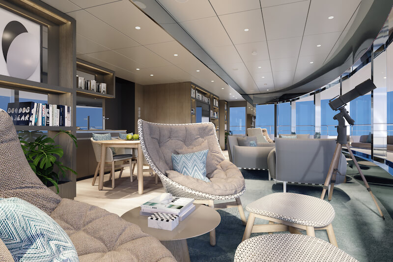 Emerald Cruises Emerald Azzurra Observation Lounge